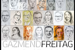 Gazmend Freitag: Porträts von Persönlichkeiten der Stadt Linz