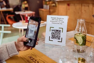 Google Sheets ile QR Code Menü oluşturma — no code