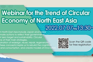 Webinar on Circular Economy Trend in North-East Asia