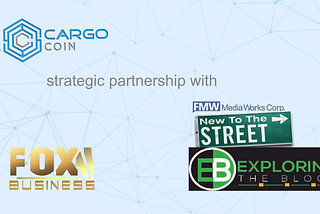 CargoCoin strategic partnership for TV broadcasting