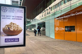 FIlm at Lincoln Center has been shut since March of last year ©Monisha Dey