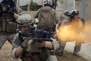 Warfare shows us war but forgets why