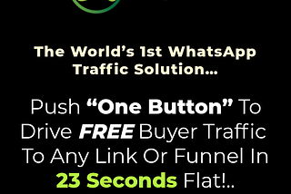 ALPHA WHATSAPP TRAFFIC FOR YOUR BUSINESS