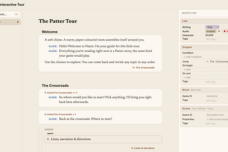 PatterKit: A Branching Dialogue System