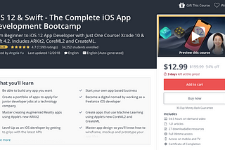5 Best Udemy Courses for Learning iOS Development in 2019