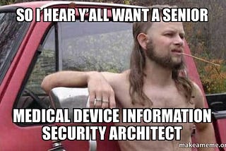 How not to hire for a senior information security role