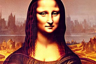 Cyberpunk Mona Lisa — art generated with Stable Diffusion