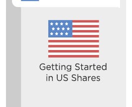 Getting Started in US Shares