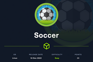 HacktheBox: Soccer Writeup