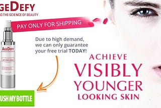 Age Defy Cream [Reviews] — ANTI-AGING Shark Tank Formula!