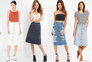 Cultural profanity, or why the Protestant blue-jean skirt will be a trend in 2016 Summer