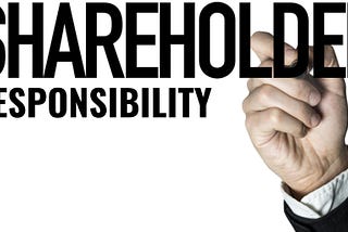 The moral basis for Shareholder Responsibility