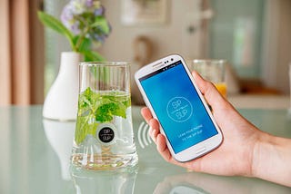 SipSup is the first mobile connected drinking glass