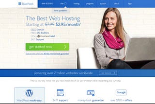 How to build a affiliate marketing website in bluehost