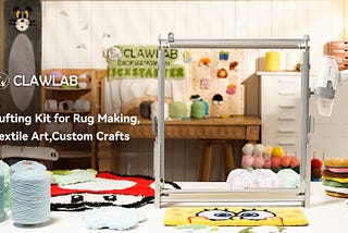 CLAWLAB: Tufting Kit for Rug Making, Custom Crafts, Artworks