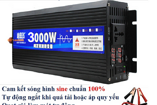 Giá Bộ Kích Điện Sin Chuẩn 3000W Bao Nhiêu ? Mua Ở Đâu ?