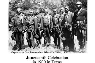 So you have the day off for Juneteenth…