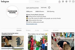 Reviving my Instagram page — part 1