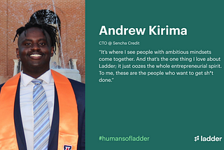 From football star to startup CTO with Andrew Kirima