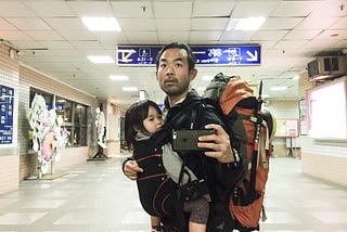 Why every father should bring his toddler out for a mini adventure.