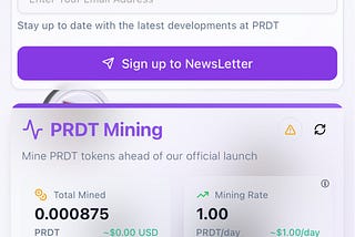 PRDT Free Mining