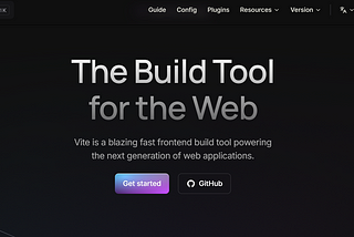 home page vite