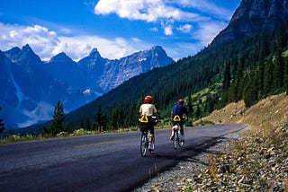 Biking the Canadian Rockies