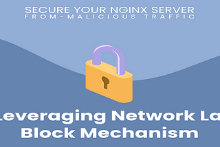 Secure Your Nginx Server From Malicious Traffics By Leveraging Network Layer Block Mechanism