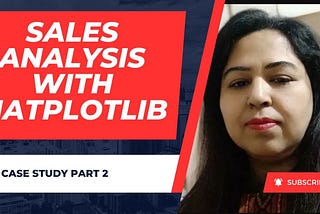 Sales Analysis in Pandas & Matplotlib