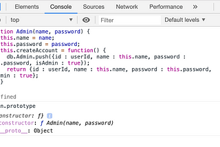 Modeling a Polling System with Prototype Oriented Programming in Javascript