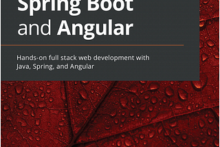 Review for “Spring Boot and Angular” book