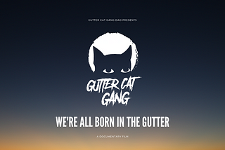 We’re all born in the gutter