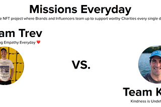 Team Trev vs. Team Kev