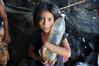 Clean water, a basic necessity, but not available to everyone