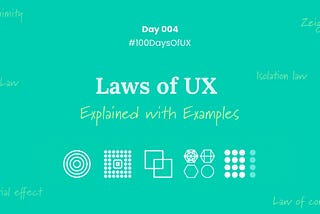 Laws of UX