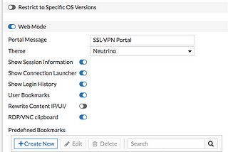 Fortigate SSL VPN Setup