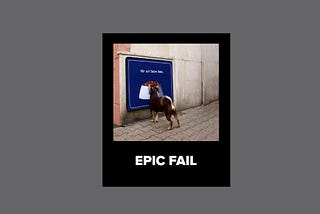 Не-успіх — Epic Fail?