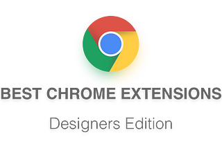 Best Chrome extensions for designers