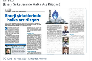 YENİ HALKA ARZ / BİOTREND ÇEVRE VE ENERJİ YATIRIMLARI A.Ş (#BIOEN)