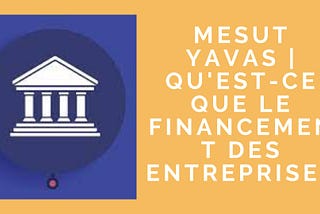 Mesut Yavas | Qu’est-ce que le financement des entreprises