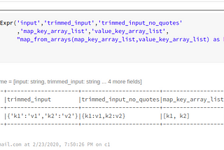 Spark JSON/Dictionary Dynamic Column Values to Map type Conversion without using UDF