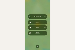 Thoughts on iOS 15’s Focus Mode