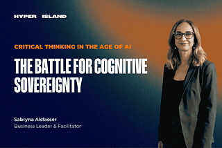 Critical thinking in the age of AI: the battle for cognitive sovereignty