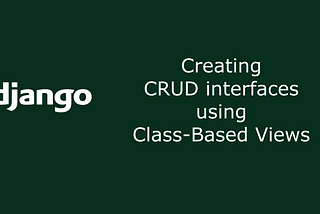 Class-Based Views in Django