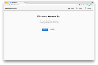 Basic Single Page application using Vue.js and Firebase — Part 1