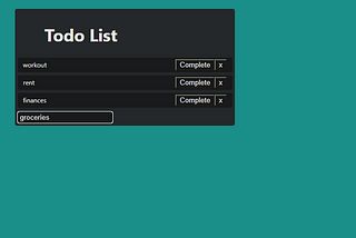 How to Create A Simple Todo List in React
