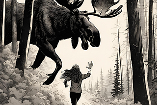 The First Time I Was Chased By a Moose