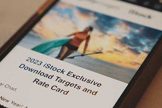 iStock’s 2023 Download Rate Cards