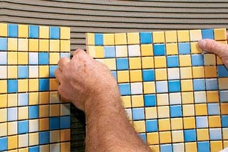 GLUE FOR MOSAIC TILES