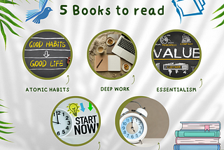 Unlocking Your Potential: Top 5 Books to Read in 2024 for Better Productivity and Life